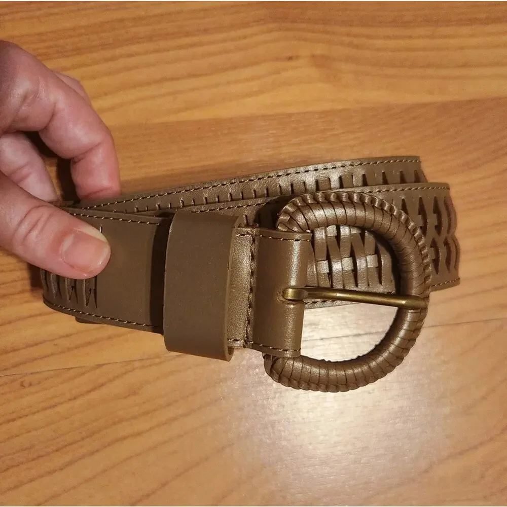 Brown Adjustable Belt 36